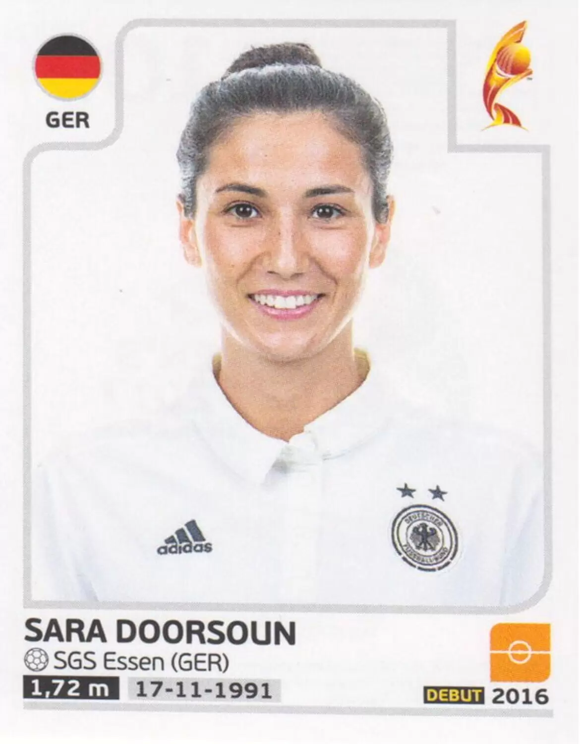 Women\'s Euro 2017 The Netherlands - Sara Doorsoun - Germany