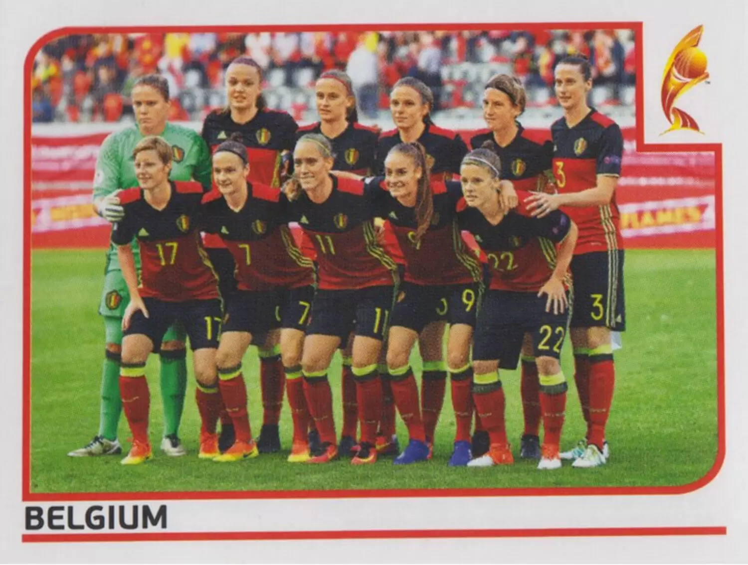 Women\'s Euro 2017 The Netherlands - Team - Belgium