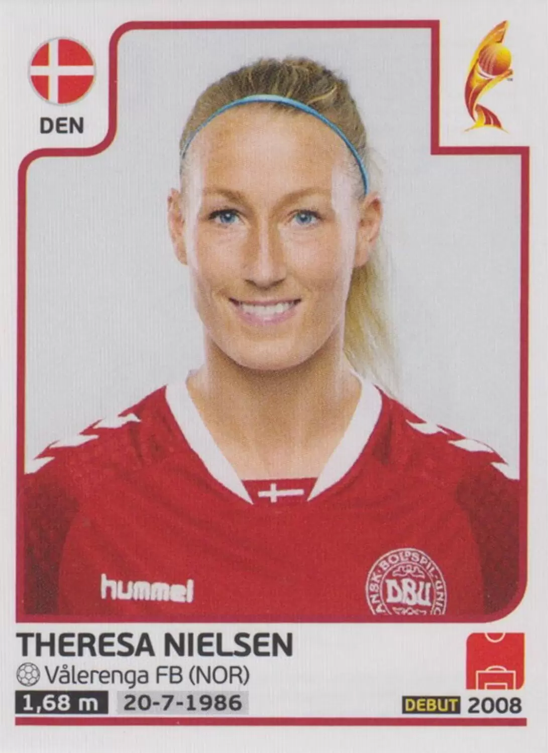 Women\'s Euro 2017 The Netherlands - Theresa Nielsen - Denmark