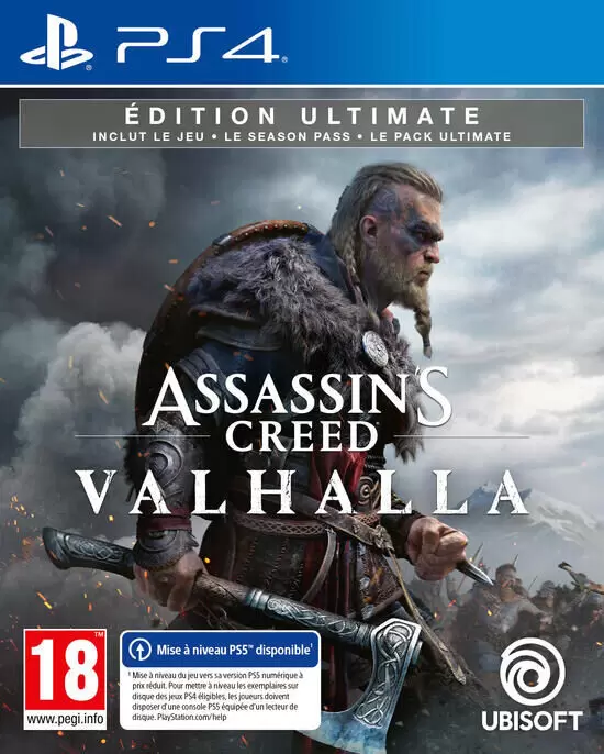 Jeux PS4 - Assassin\'s Creed Valhalla Edition Ultimate