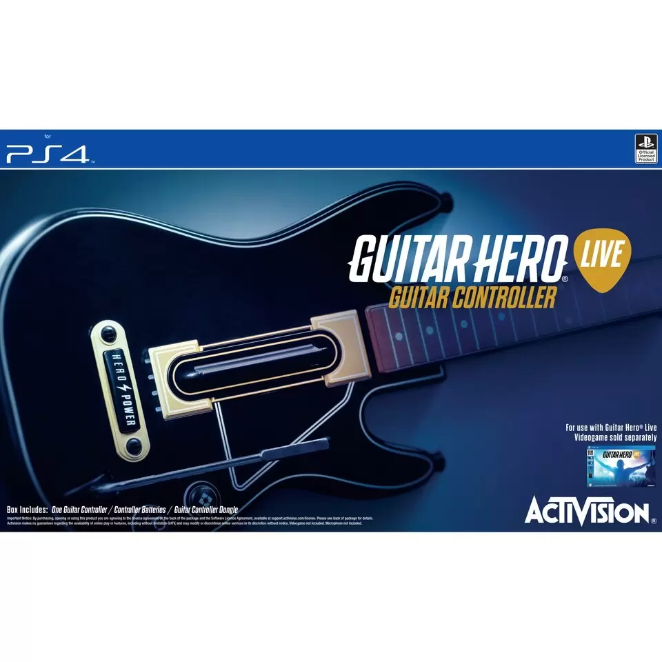 PS4 Stuff - Guitar Hero Live Guitar Controler