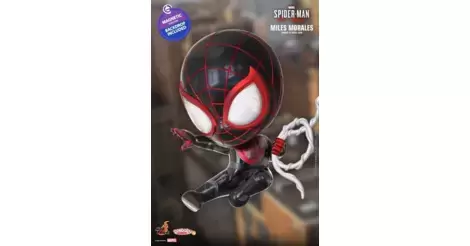 Details about   Hot Toys COSB852-856 Miles Morales Spider-man COSBABY Mini Action Figure Doll 