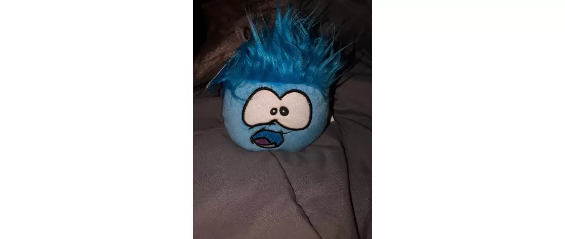 Walt Disney Plush - Club Penguin - Blue Puffle