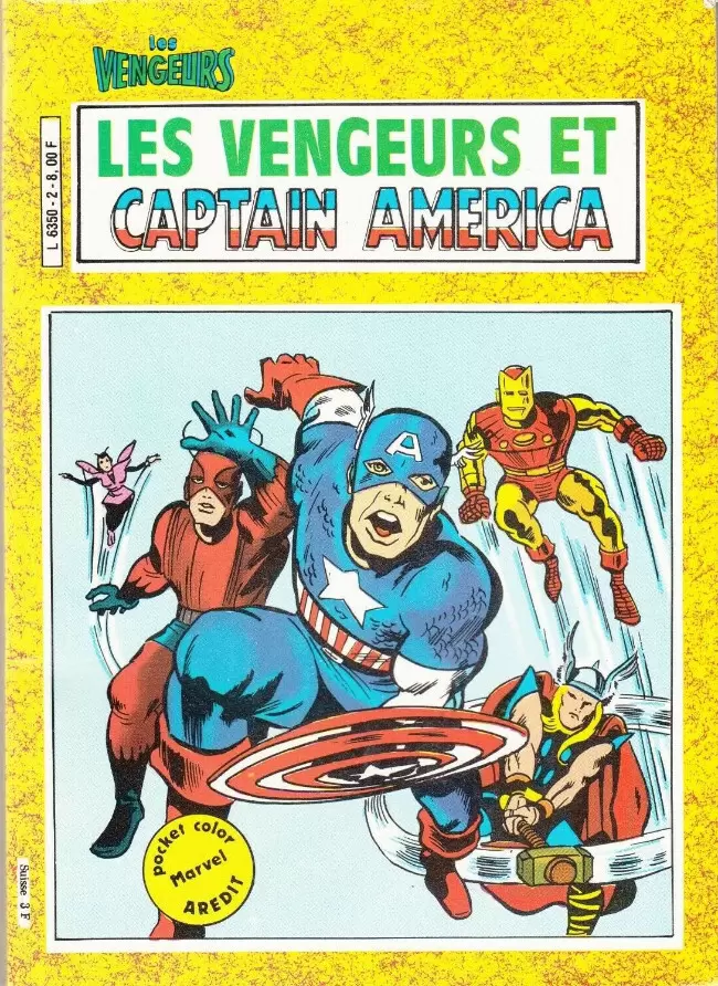 Les vengeurs (2ème série - Arédit) - Les Vengeurs et Captain America