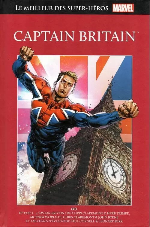 Le Meilleur des Super Héros Marvel (Collection Hachette) - Captain britain