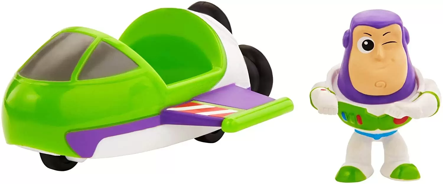 Pixar Minis - Buzz Lightyear & Spaceship