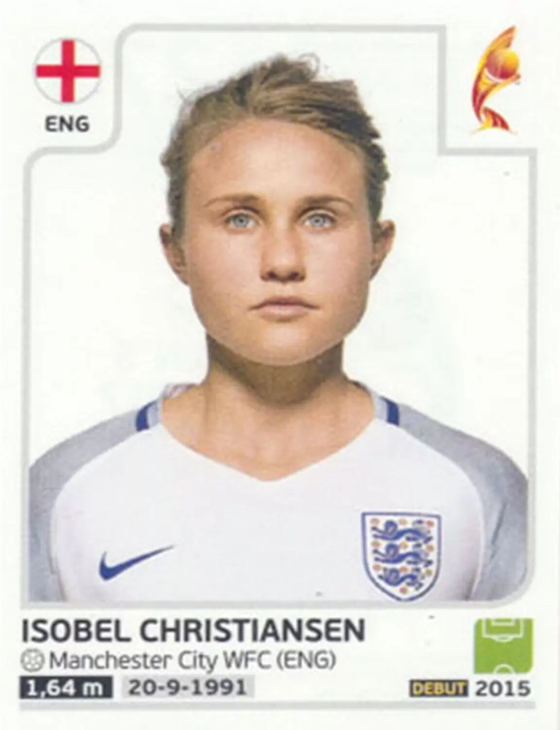 Women\'s Euro 2017 The Netherlands - Isobel Christiansen - England