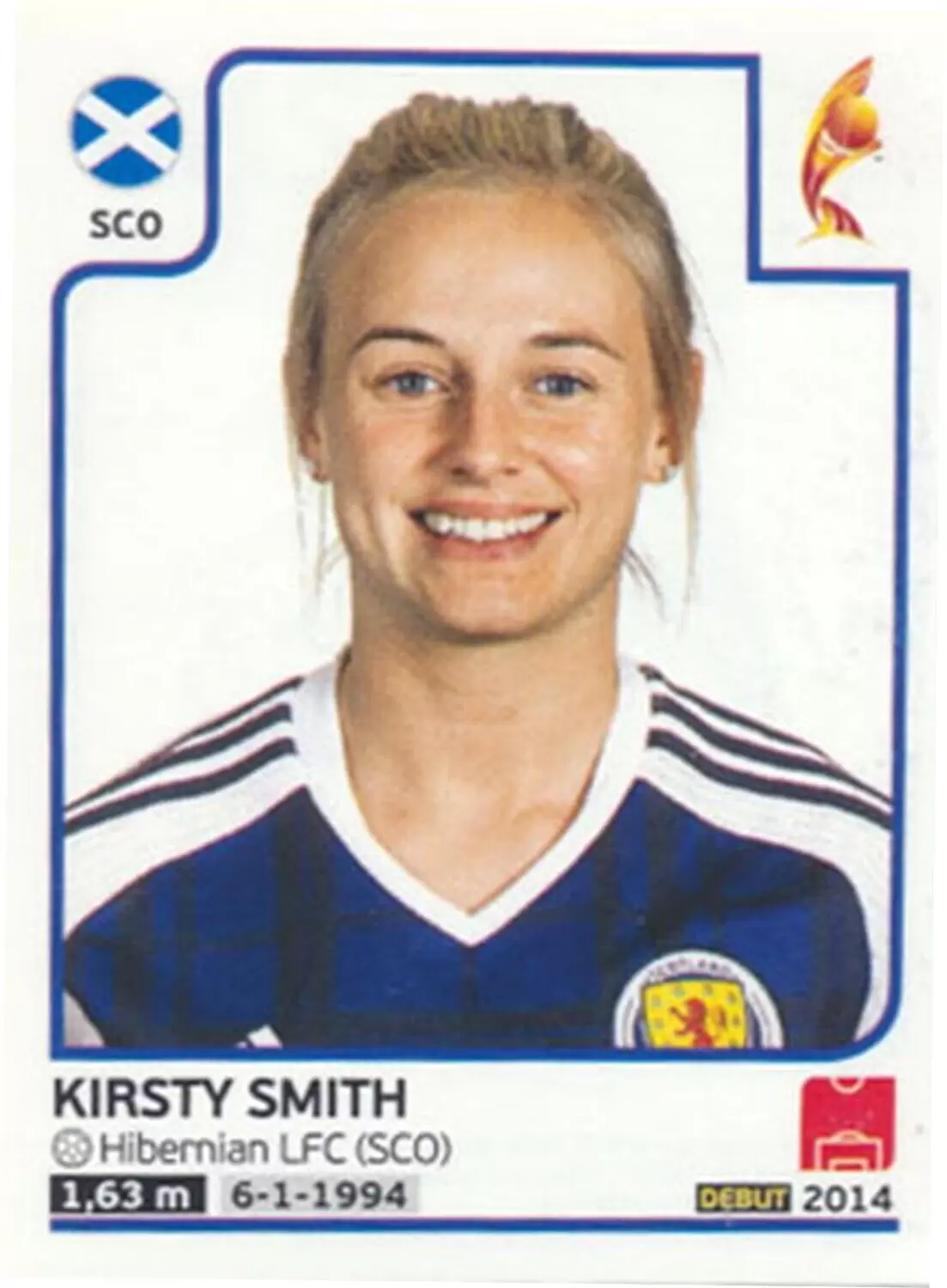 Women\'s Euro 2017 The Netherlands - Kirsty Smith - Scotland