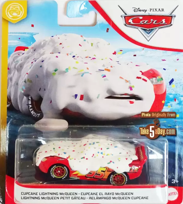 Cars 3 - Cupcake Lightning Mcqueen