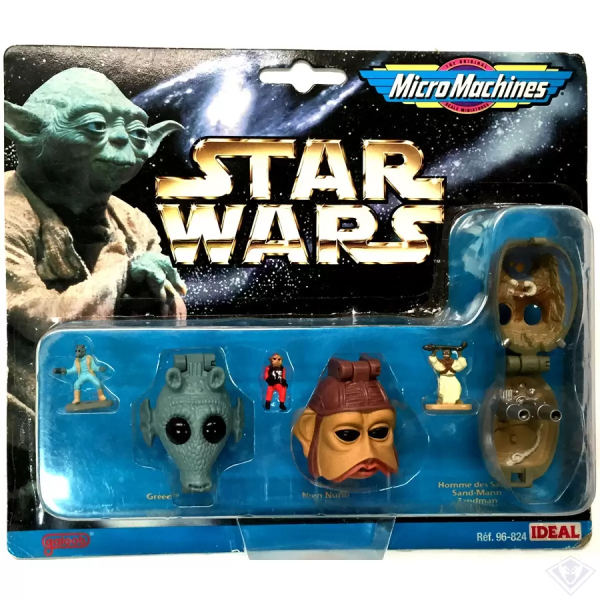 Star Wars Heads - Greedo, Nien Nub And Sand Person