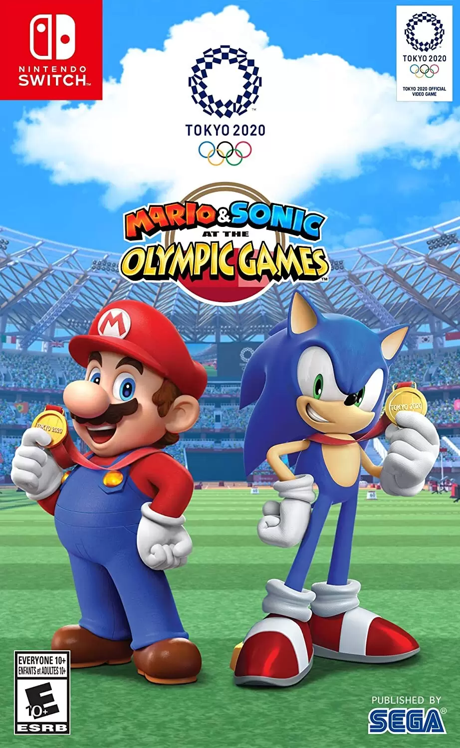 Jeux Nintendo Switch - Mario And Sonic At The Tokyo 2020 Olympic Games