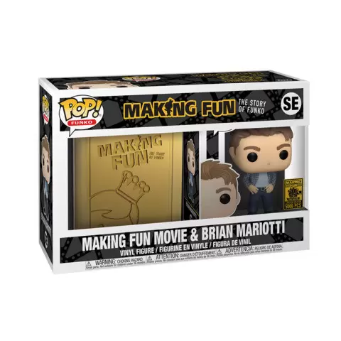 POP! Funko - BRIAN MARIOTTI & MAKING FUN DVD