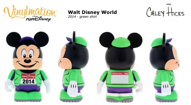 RunDisney Marathon - Mickey Mouse Green  - 2014