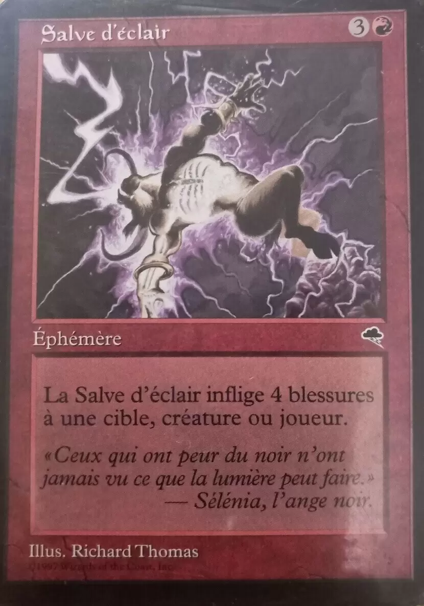 6ème Edition - Salve d\'éclair foil