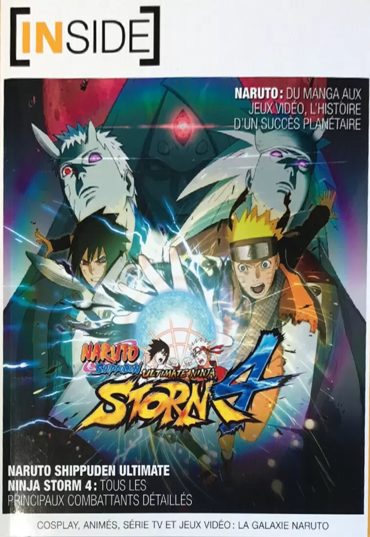 Guides Jeux Vidéos - Inside - Naruto Shippuden Ultimate Ninja Storm 4