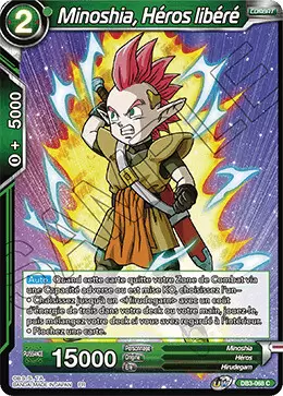 Giant Force [DB3] - Minoshia, Héros libéré