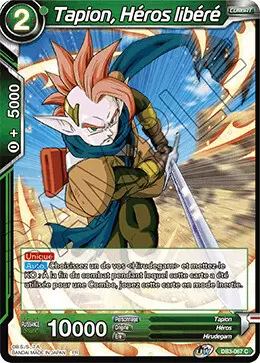 Giant Force [DB3] - Tapion, Héros libéré