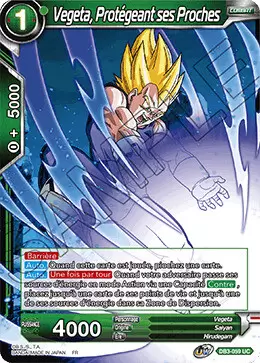 Giant Force [DB3] - Vegeta, Protégeant ses Proches