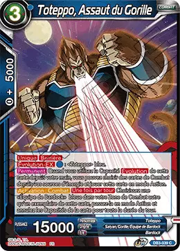 Giant Force [DB3] - Toteppo, Assaut du Gorille
