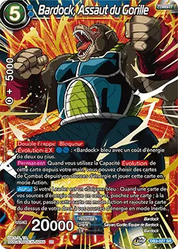 Giant Force [DB3] - Bardock, Assaut du Gorille