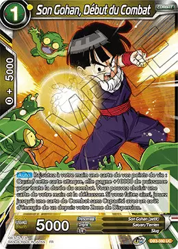 Giant Force [DB3] - Son Gohan, Début du Combat
