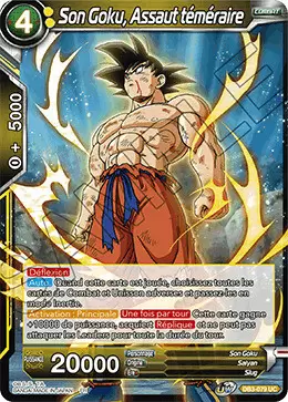 Giant Force [DB3] - Son Goku, Assaut téméraire