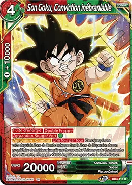 Giant Force [DB3] - Son Goku, Conviction inébranlable