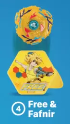 Happy Meal - Beyblade Burst (2020) - Free & Fafinir
