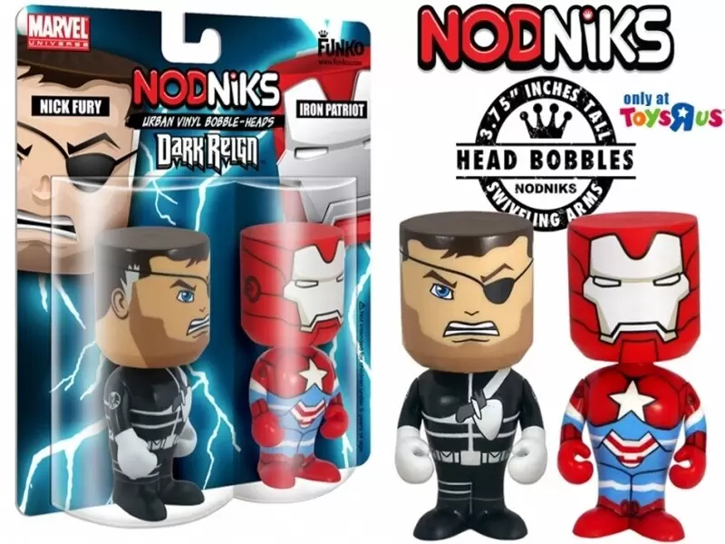 Nodniks - Nick Fury & Iron Patriot