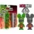 Nodniks - Rat Fink (Green & Gray) (2-Pack)