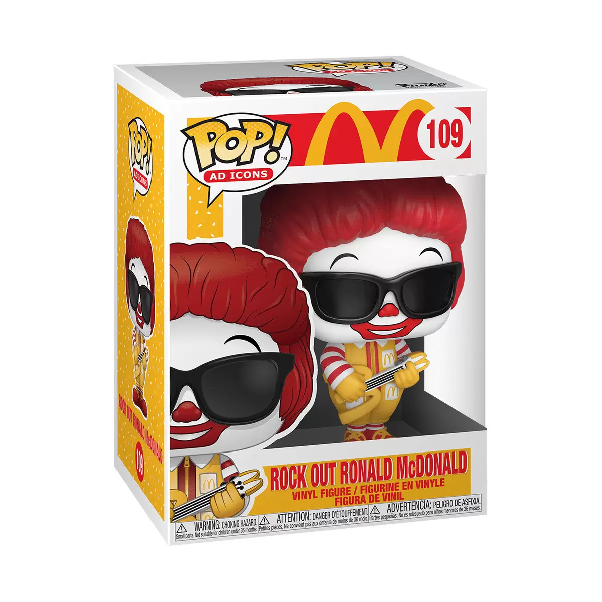POP! Ad Icons - McDonalds - Rock Out Ronald McDonald