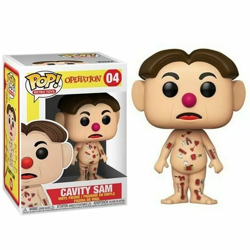 POP! Retro Toys - Operation Game - Cavity Sam
