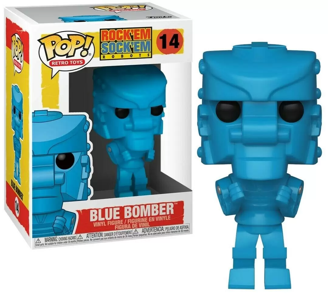 POP! Retro Toys - Rock\'Em Sock\'Em - Blue Bomber