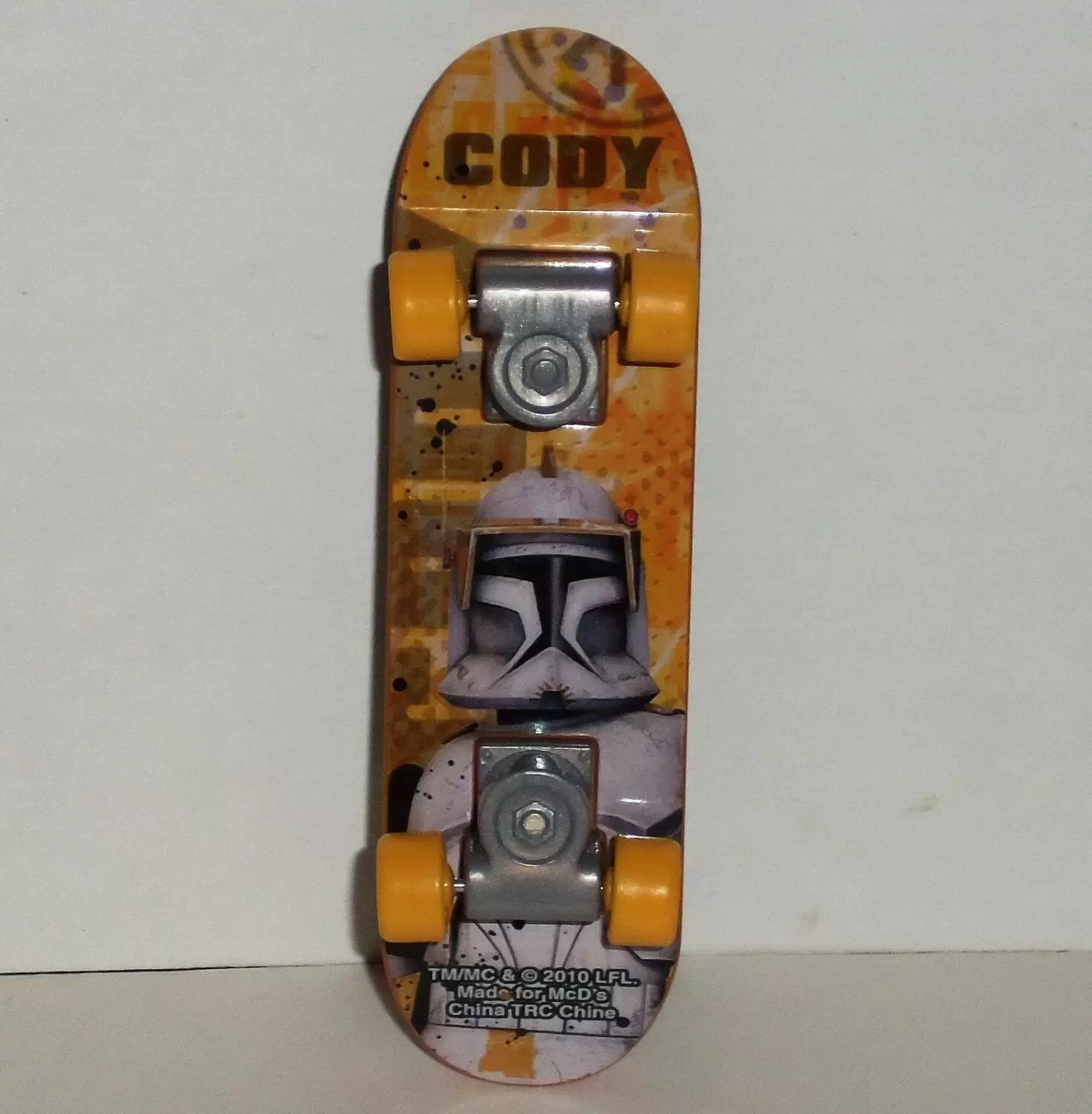 Happy Meal - Star Wars The Clone Wars Skateboards (2010) - Commander Cody
