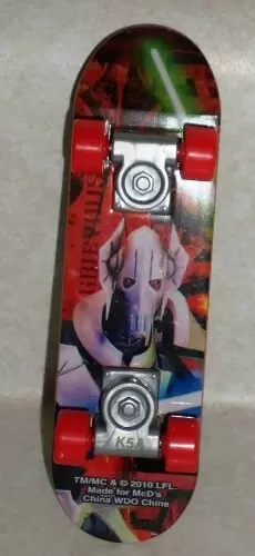 Happy Meal - Star Wars The Clone Wars Skateboards (2010) - General Grievous