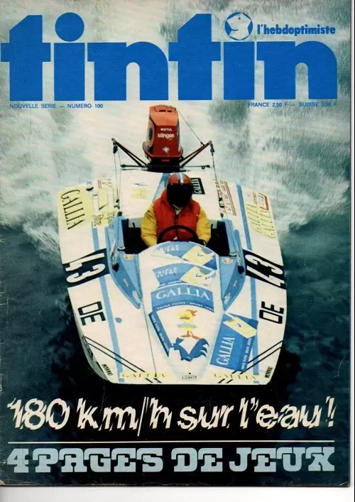 Tintin (L\'hebdoptimiste) - Tintin, l\' hebdoptmiste N° 100