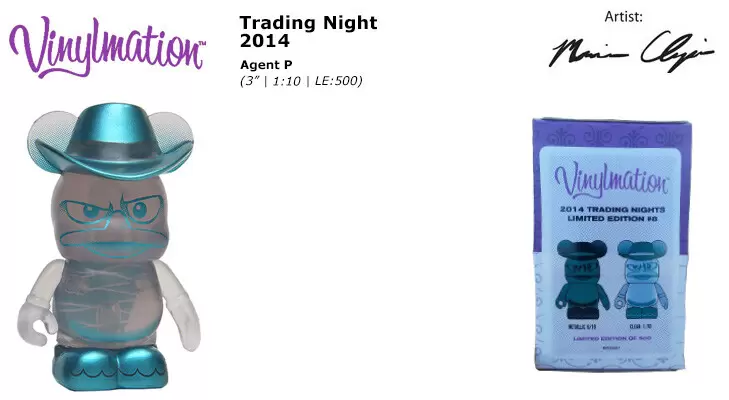 2014 Trading Nights - Agent P Clear Variant