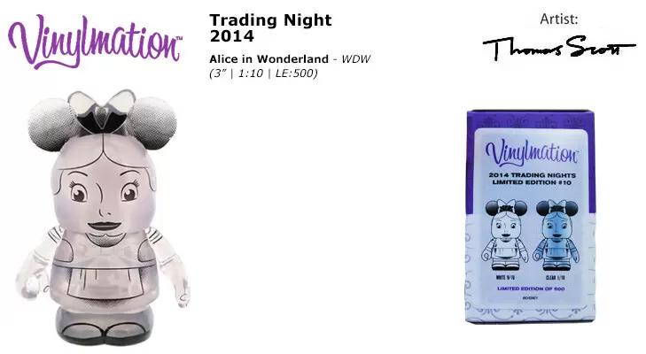 2014 Trading Nights - Alice in Wonderland Clear Variant