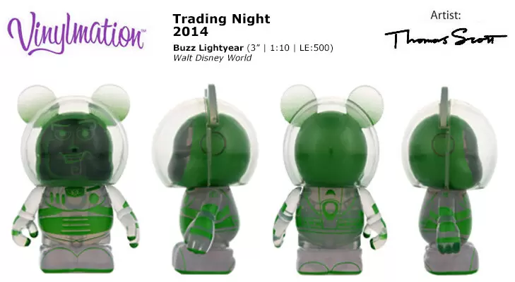 2014 Trading Nights - Buzz Lightyear Clear Variant