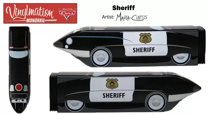 Cars Monorail - Sheriff
