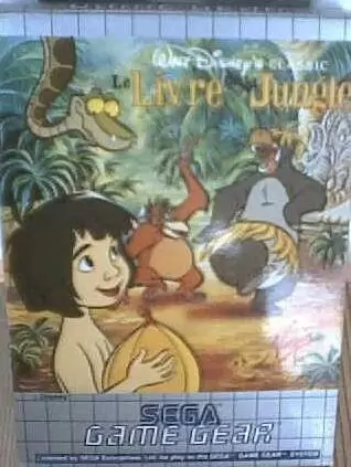 Jeux SEGA Game Gear - Livre De La Jungle