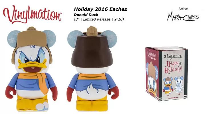 Happy Holiday 2016 - Donald Duck