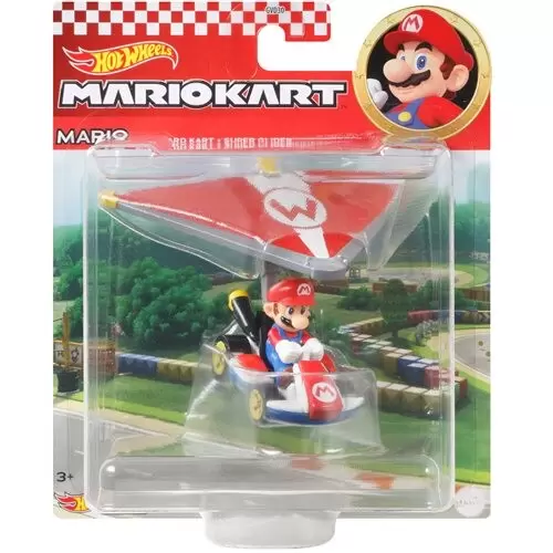 Hot Wheels Mario Kart - Mario - Standard Kart - Super Glider