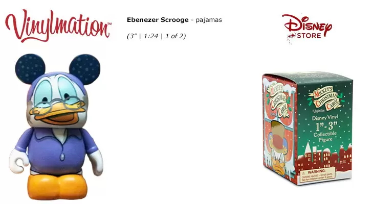 Mickey\'s Christmas Carol - Ebenezer Scrooge Pajamas Chaser