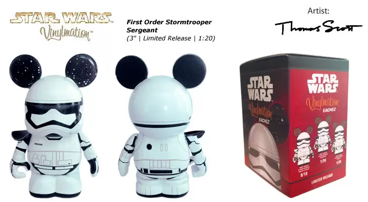 Star Wars Vinylmation - Star Wars 2015 - First Order Stormtrooper Sergeant