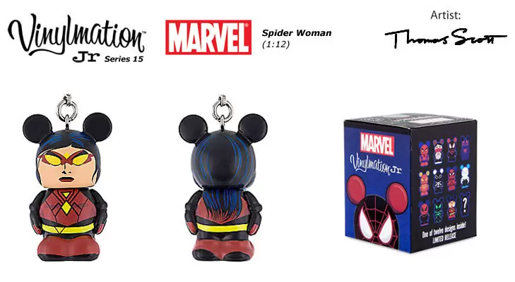 Vinylmation Jr. 15 -  Spider-Man - Spider-Woman