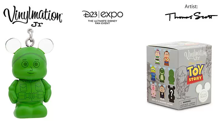 Vinylmation Jr. - Toy Story 20th Anniversary D23 Expo 2015 - Green Army Man