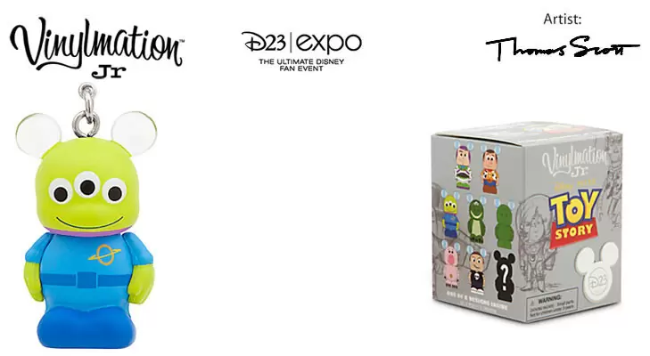 Vinylmation Jr. - Toy Story 20th Anniversary D23 Expo 2015 - Little Green Alien