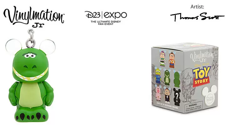 Vinylmation Jr. - Toy Story 20th Anniversary D23 Expo 2015 - Rex