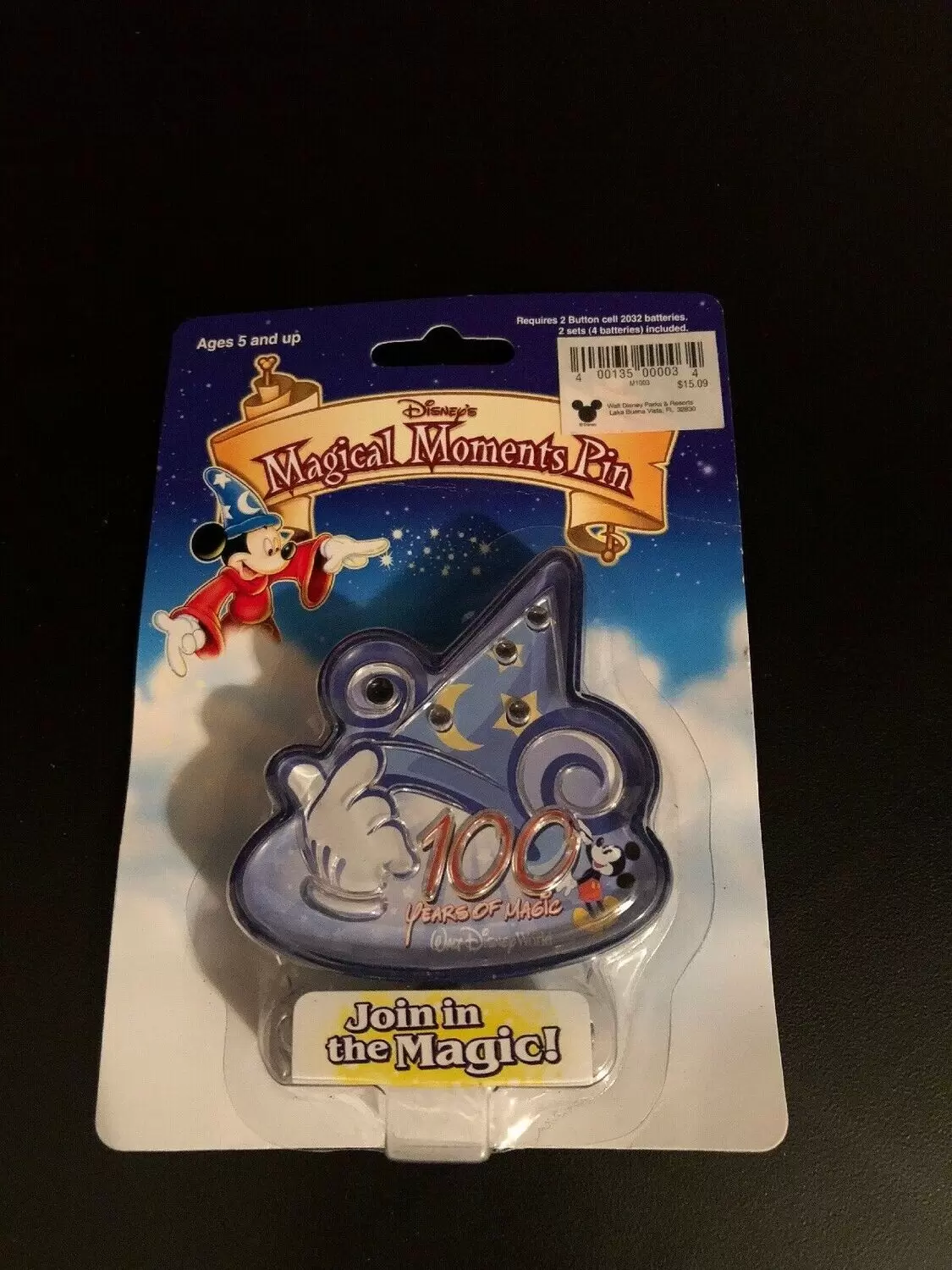 100 Years Magical Moments - Sorcerer Mickey Hat